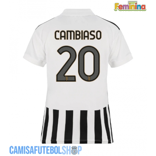 Camisa de time de futebol Juventus Andrea Cambiaso #20 Replicas 1º Equipamento Feminina 2026-27 Manga Curta
